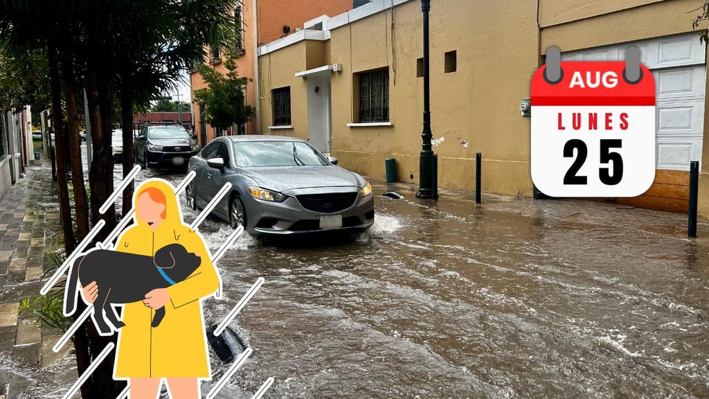 ¿Seguirán las lluvias en la ciudad de Durango HOY lunes 25 de agosto? Esto dice el pronóstico