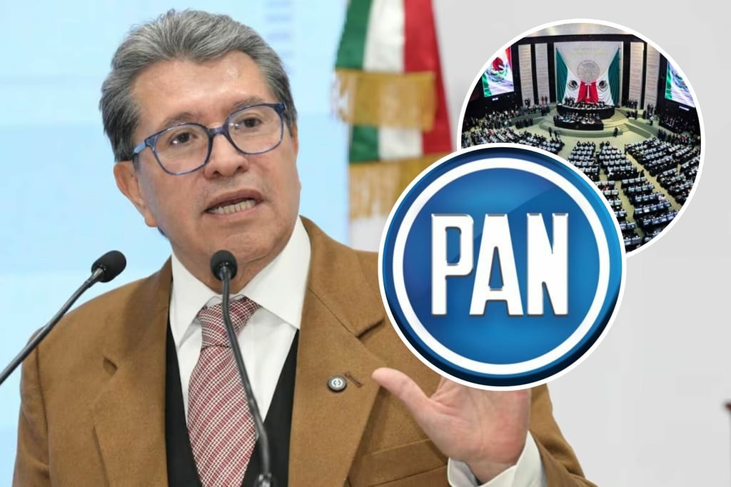 'Vamos a respetar el acuerdo': Monreal ratifica que PAN presidirá la Cámara de Diputados
