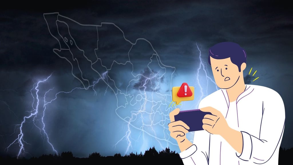 ¡Alerta! La 'Tormenta Negra' llegará HOY 26 de agosto a estos 17 estados