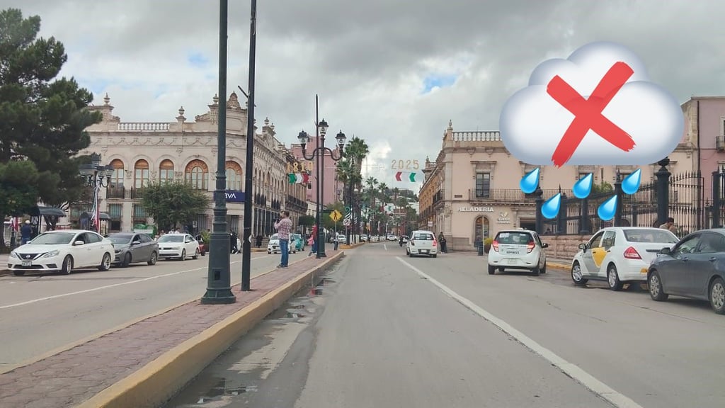 Descartan lluvias importantes para Durango capital este miércoles 27 y jueves 28 de agosto