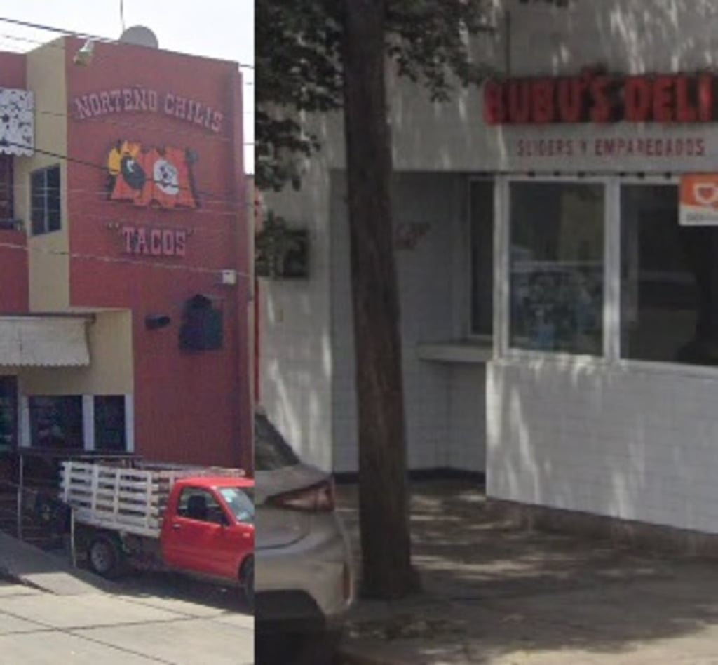 Dos negociaciones ubicadas por la avenida Cuauhtémoc fueron atacadas por ladrones.