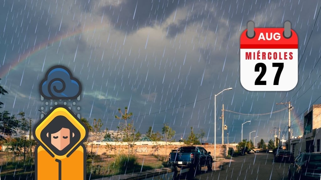 ¿Lloverá en Durango HOY miércoles 27 de agosto? Este es el pronóstico del SMN