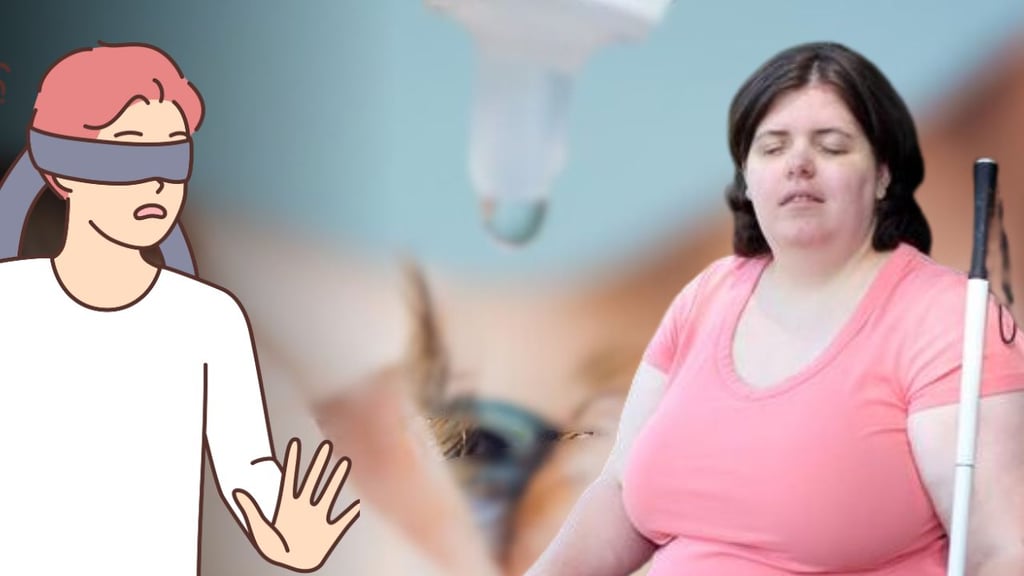 Joven deseaba ser ciega desde niña, fue con psicóloga y le 'ayudó', aplicando ácido en los ojos