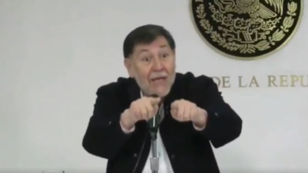 Noroña 'explota' contra reportero que le preguntó sobre su casa de 12 millones de pesos | VIDEO