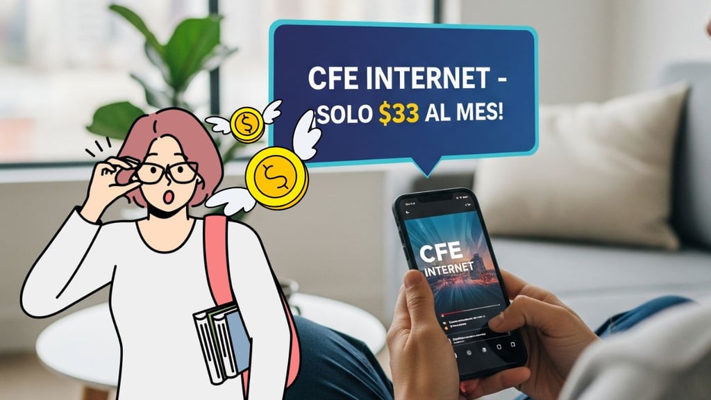 CFE lanza paquete de internet por 33 pesos al mes; ¿qué incluye y cómo contratarlo?