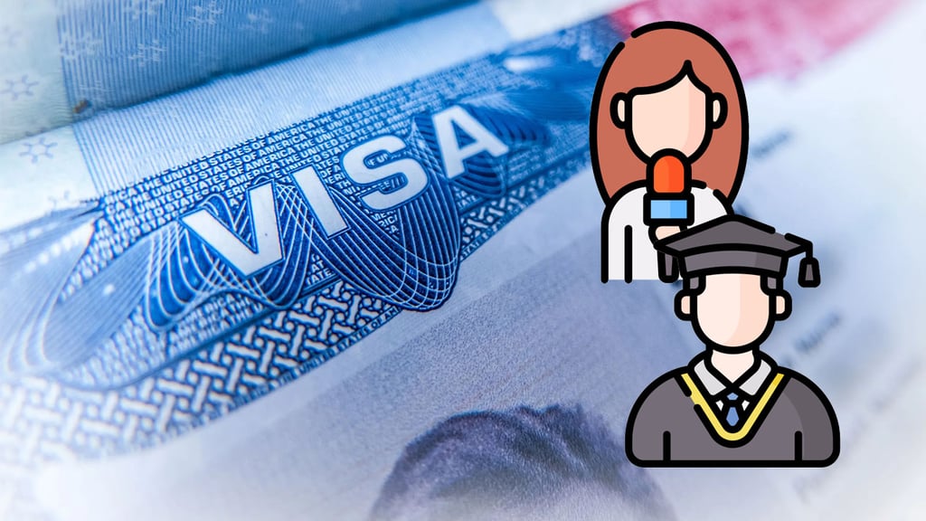 ¿Estados Unidos reducirá la duración de visas para periodistas y estudiantes? Esto sabemos