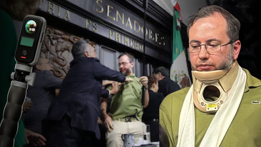 'Alito' vs Noroña: ¿Quién es el 'hombre de verde' que grabó la pelea en el Senado??