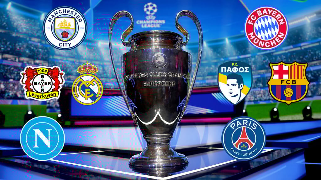 Champions League 2025/26: Así quedaron los cruces tras el sorteo oficial