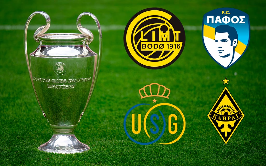 Champions League 2025/26: ¿Quiénes son los equipos que debutarán en esta edición?