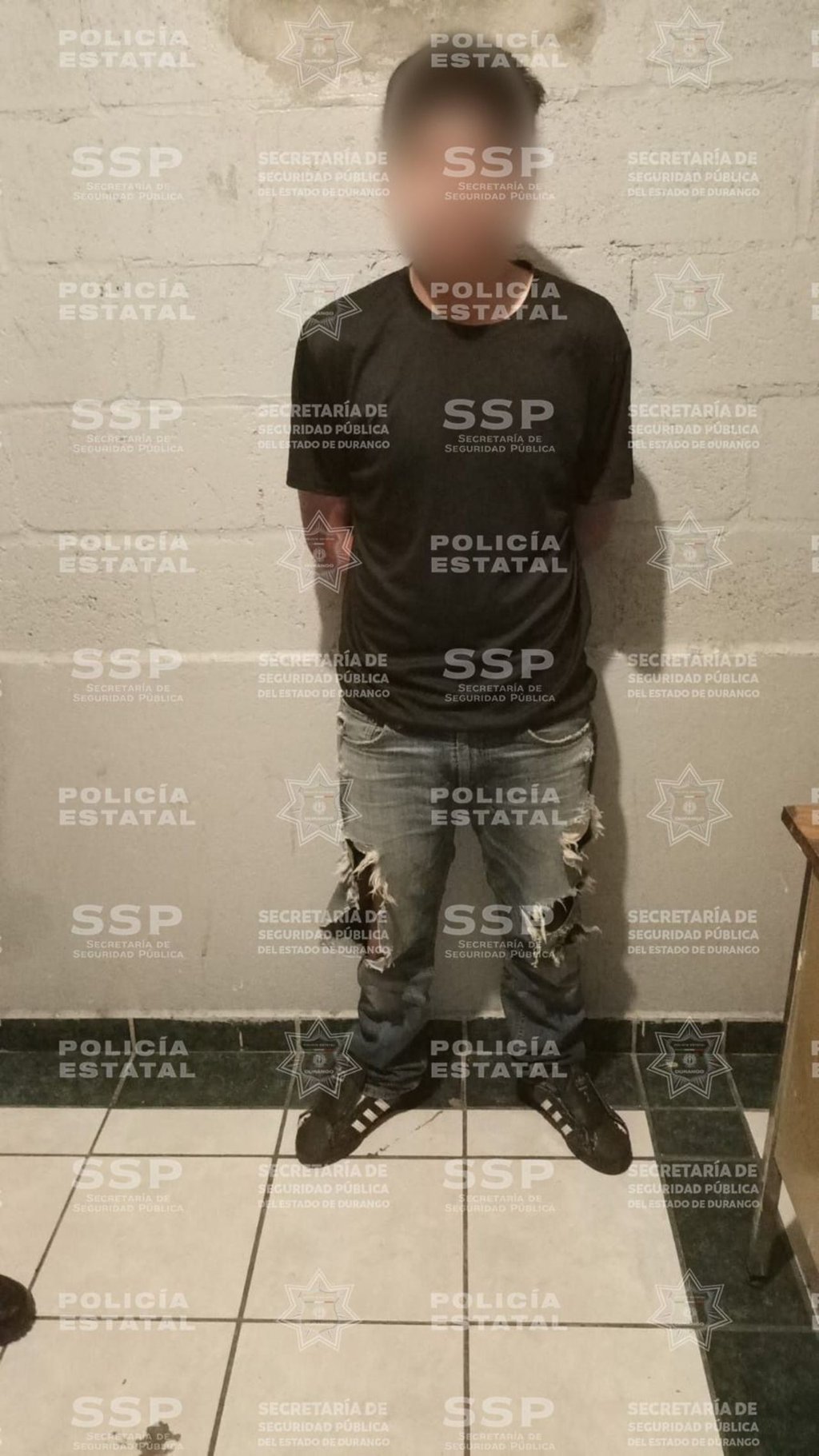 Alcance. Cuando vieron las patrullas de la Policía Estatal, intentaron acelerar el paso, mostrando actitud sospechosa que ameritó la revisión en la que les hallaron la droga.