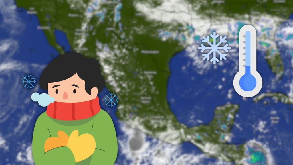 ¡Ya viene! Primer frente frío llegaría a México el fin de semana y esta sería su trayectoria