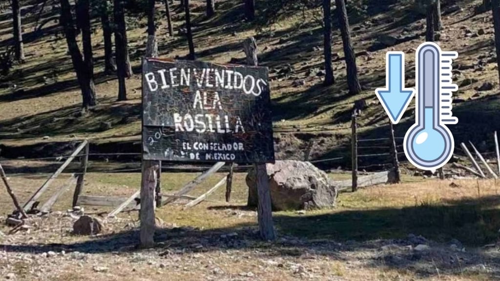 Siguen bajando las temperaturas en Durango; este viernes, La Rosilla reportó 4 grados