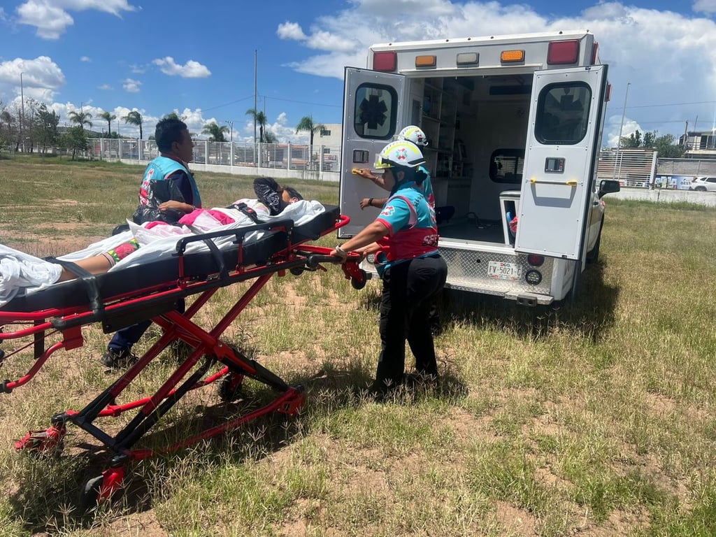 Hecho. Una menor presentó problemas en su embarazo, y fue necesario el traslado áereo de Mezquital a Durango.