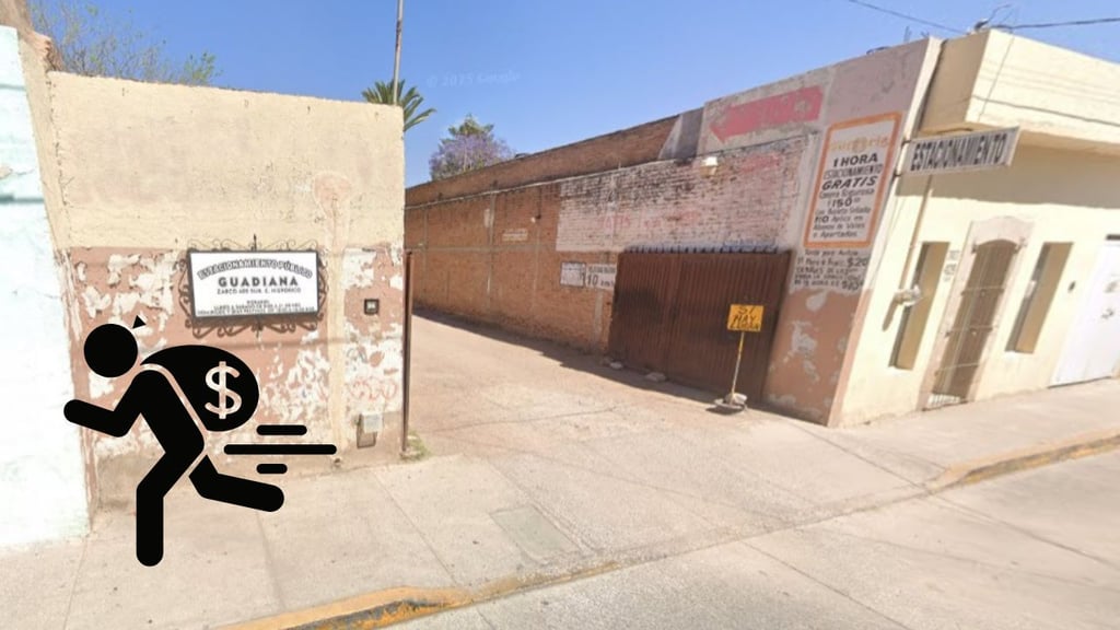 Roban dinero en efectivo de estacionamiento en Zona Centro de Durango