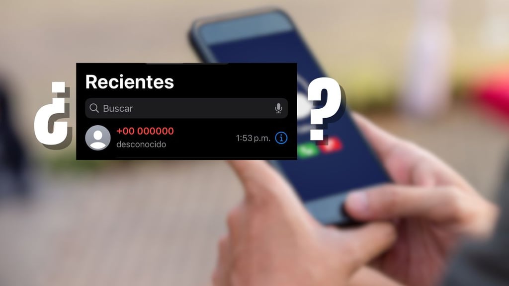 ¿Qué significa recibir una llamada desde el número +00 000000?
