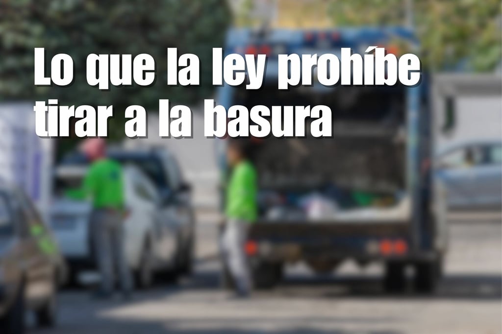No todo va al bote: descubre qué residuos te pueden meter en problemas en Durango
