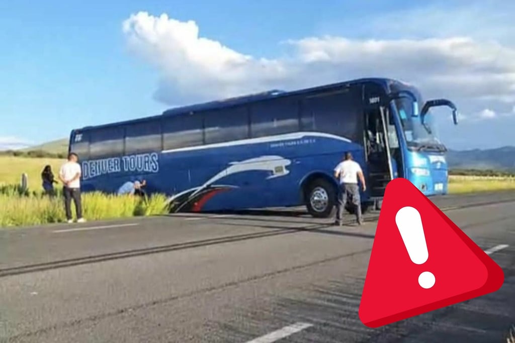 Accidente de autobús en carretera a Parral moviliza a cuerpos de auxilio en Durango