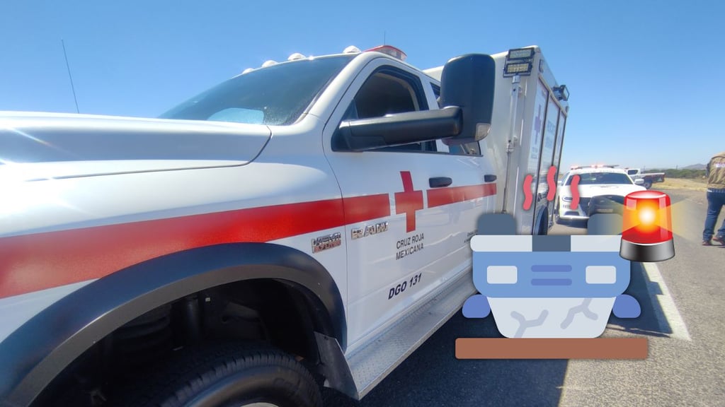 Tres mujeres lesionadas tras volcadura en carretera Guadalupe Victoria-Durango