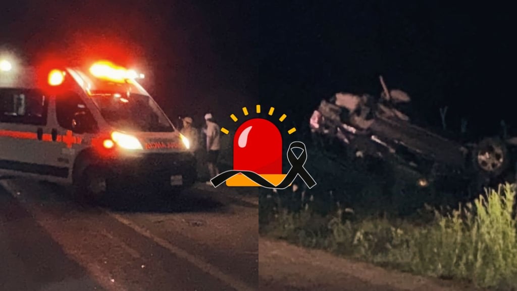 Fuerte accidente deja un hombre sin vida y dos lesionados en Poanas