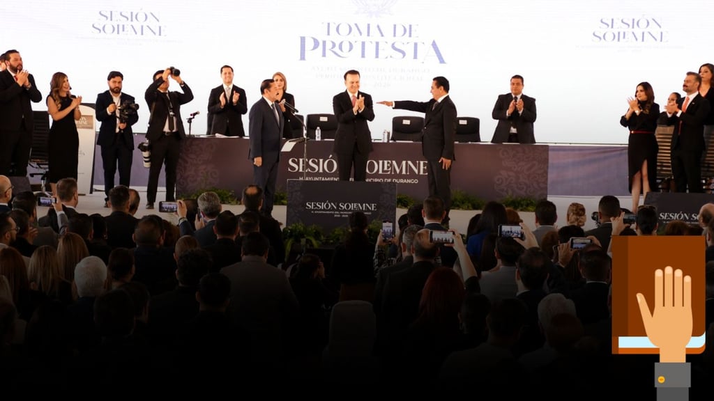 Toma protesta José Antonio Ochoa Rodríguez, primer alcalde reelecto en Durango