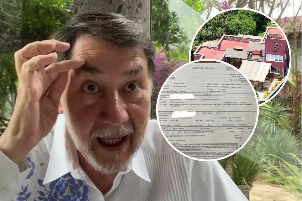 'Es un incompetente': Fernández Noroña arremete contra alcalde de Tepoztlán por cobrarle impuestos