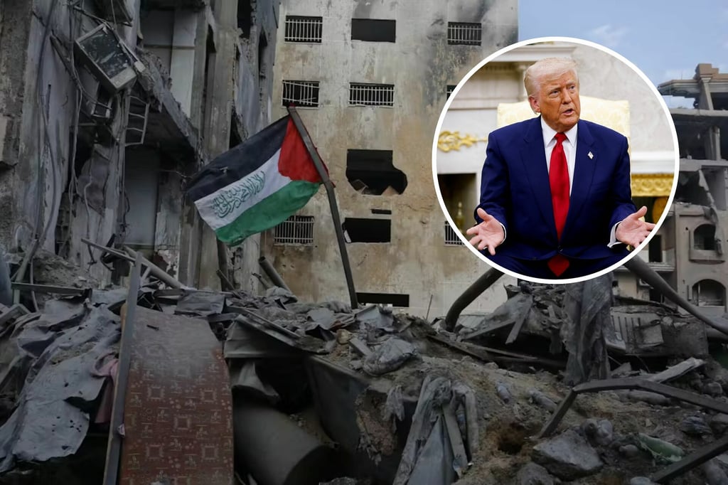 Plan de Trump para Gaza prevé desplazar a todos los palestinos