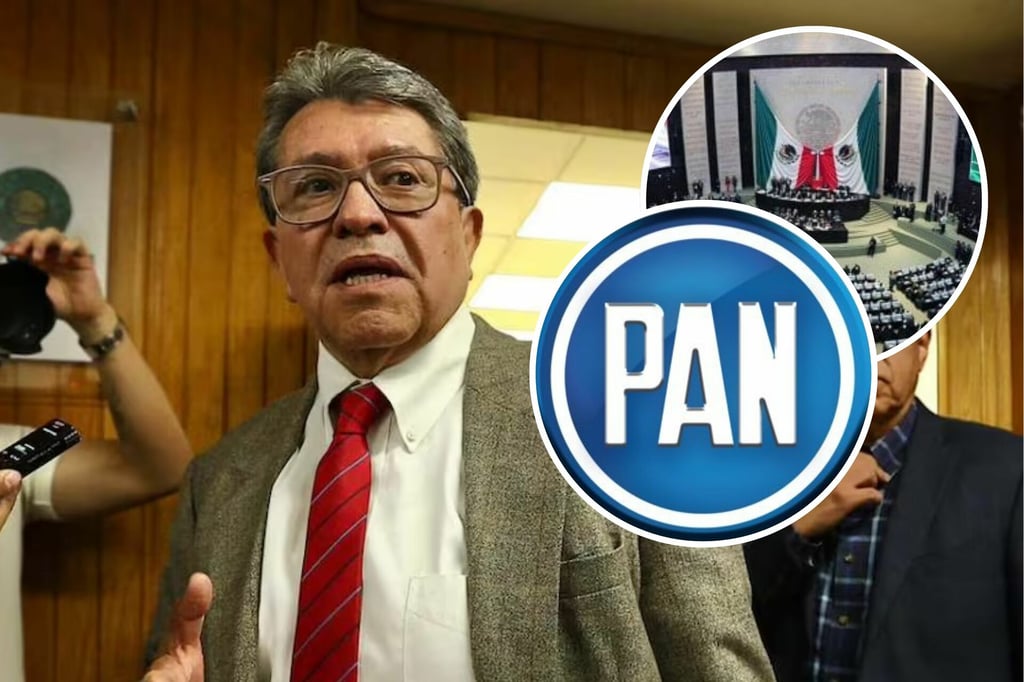 Monreal frena elección de la Mesa Directiva en San Lázaro por falta de consenso en el PAN