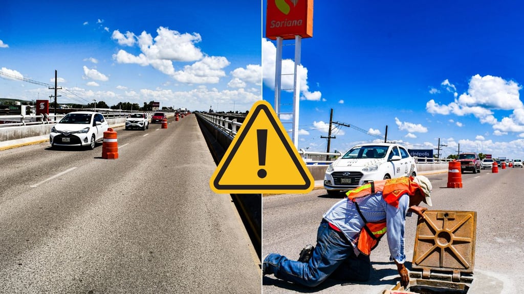 Por limpieza, puente Francisco Villa tendrá cierres parciales esta semana; estos son los días
