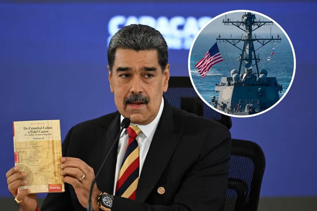 Maduro denuncia que 8 barcos de EU con 1,200 misiles 'apuntan a Venezuela'