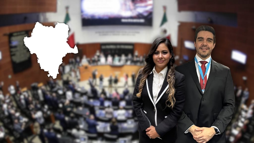 Duranguenses rinden protesta en el Senado de la República