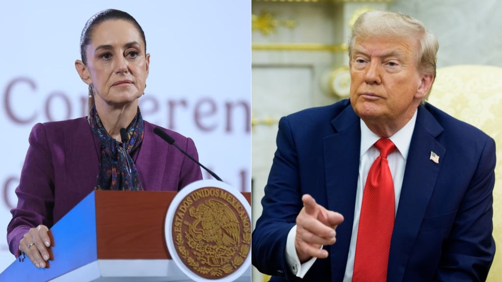 'No es verdad': Sheinbaum rechaza tenerle miedo a los cárteles, como afirmó Trump