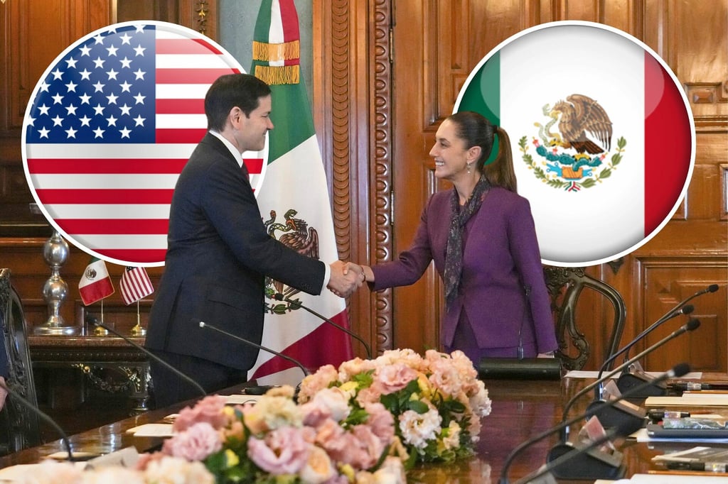 Sheinbaum destaca reunión con Marco Rubio; cooperación con EU se centra en 4 ejes de seguridad