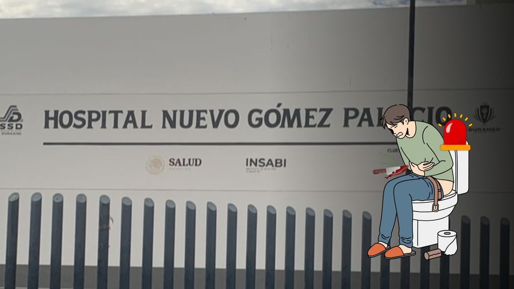 Hombre se encajó su propia navaja al ir al baño