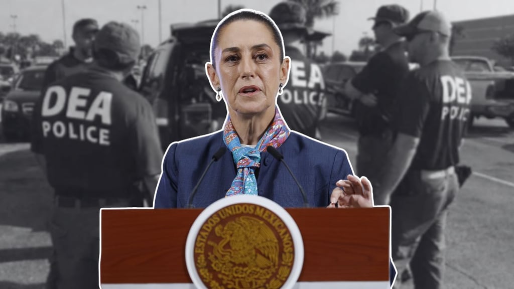 Estados Unidos no pidió entrada de sus agentes a México: Sheinbaum