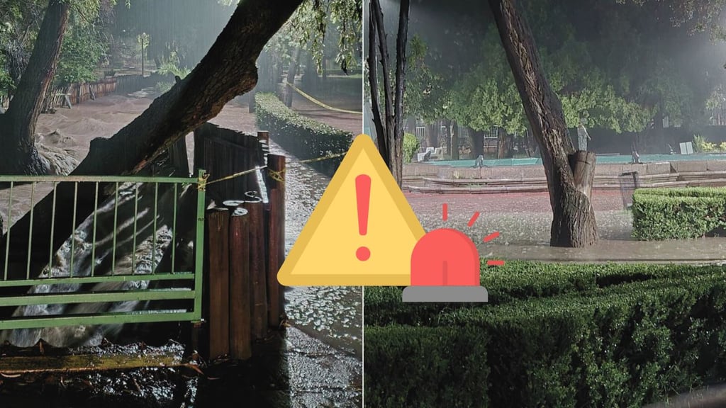 Lluvias en Durango: Parques Guadiana y Sahuatoba permanecerán cerrados hasta nuevo aviso