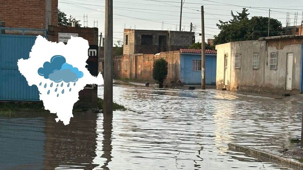 Lluvias en Durango superan promedios y registran superávit en agosto de 2025