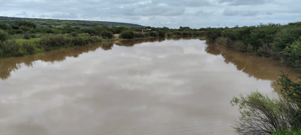 Nivel. Algunos ríos de Durango ya van casi llenos, como La Sauceda, que se encuentra su caudal a casi el 80 por ciento.