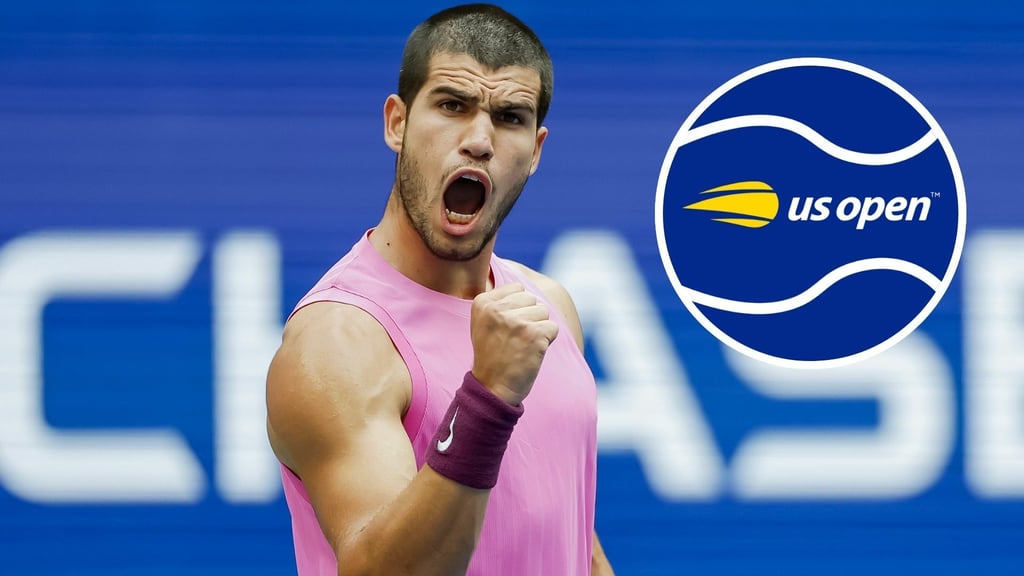 US Open: ¡Primer finalista! Carlos Alcaraz derrota a Novak Djokovic sin ceder un solo set
