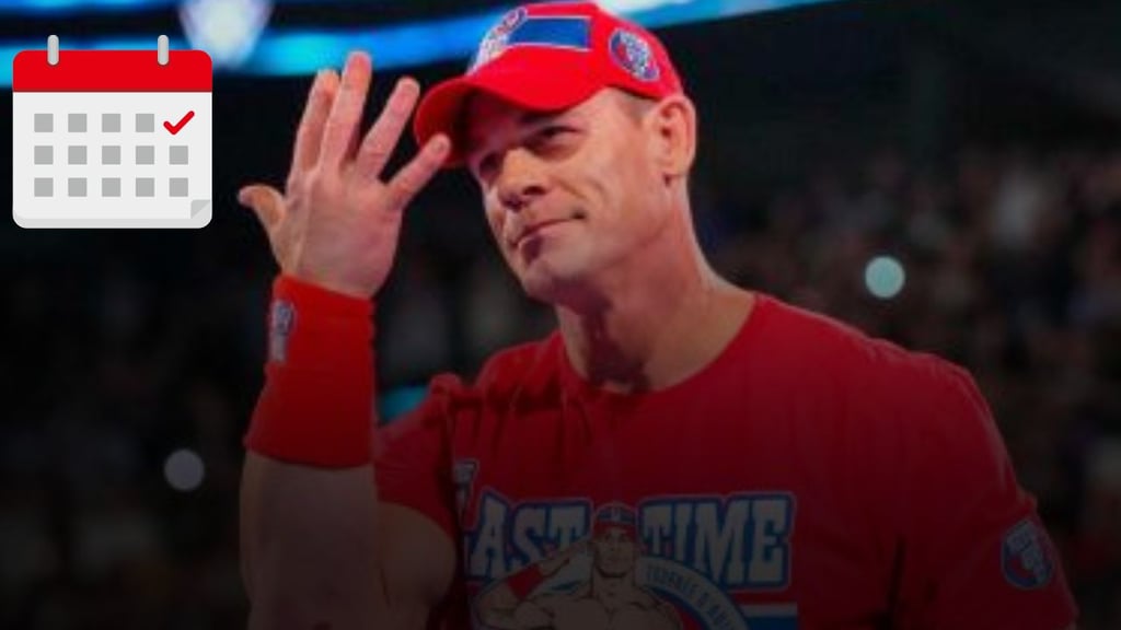 WWE: John Cena se retira y estas son las fechas de sus últimas peleas