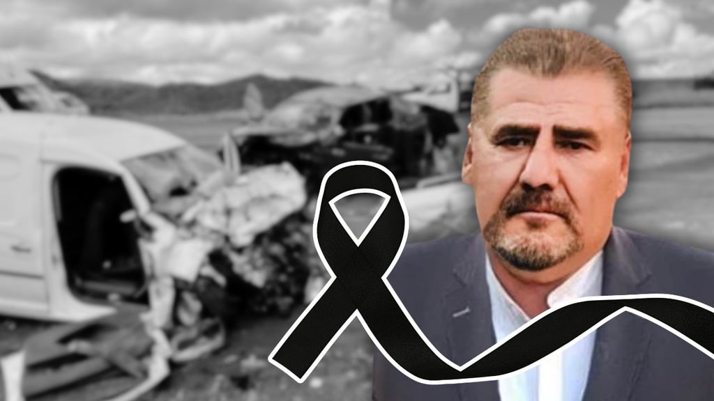Garrido lamenta muerte del dueño de funeraria que sufrió un accidente en la Durango-Parral
