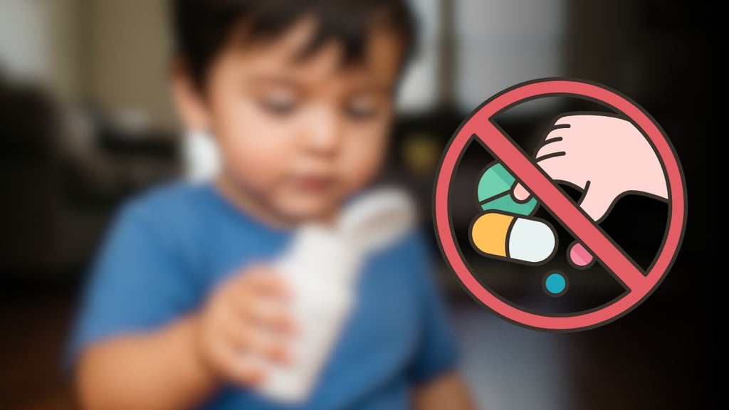 Niño de dos años tomó pastillas de ibuprufeno que tenía al alcance
