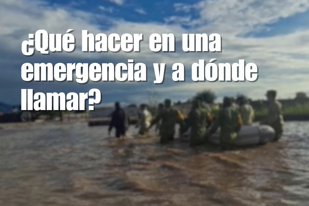 Inundaciones en Durango: qué hacer en una emergencia y a dónde llamar