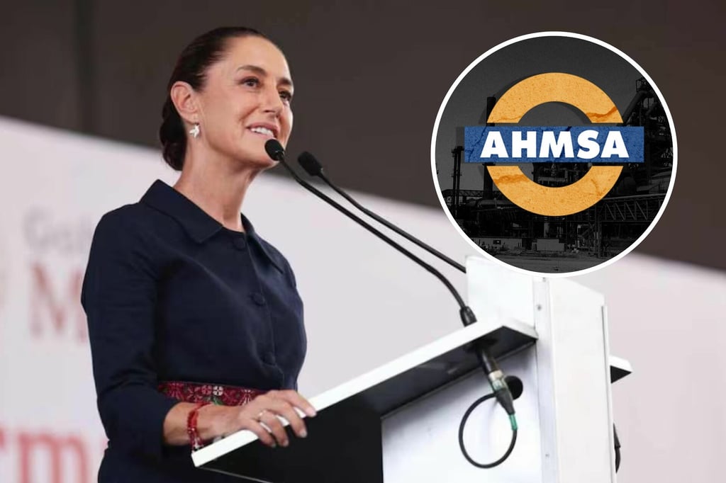 Sheinbaum pide proteger a trabajadores en AHMSA: asegura comunicación permanente con el caso