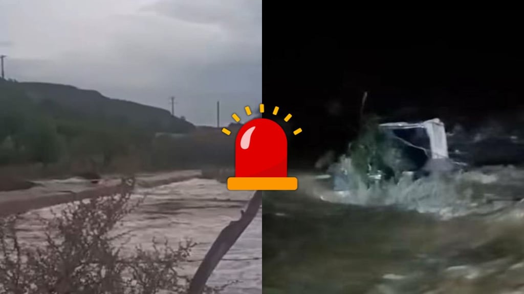 Encuentran camioneta de familia que fue arrastrada por un arroyo en Súchil