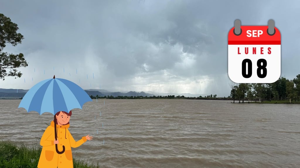 ¿Lluvias intensas en Durango? Este es el pronóstico para HOY lunes 8 de septiembre