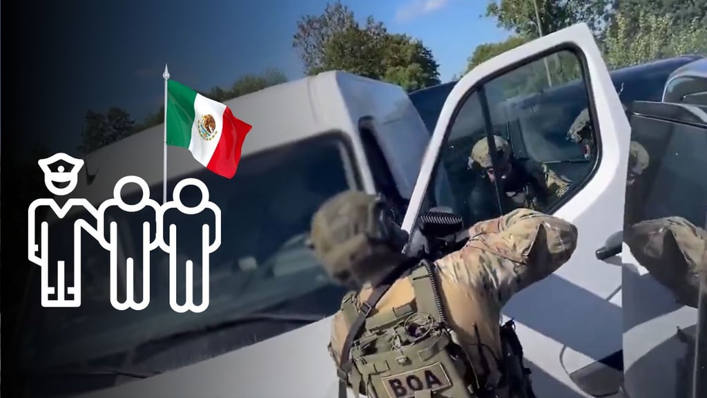 Caen dos mexicanos en narcolaboratorio de Polonia; así fueron detenidos | VIDEO