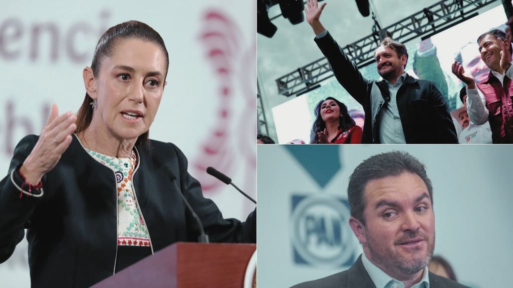 'Pura politiquería', señala Sheinbaum sobre denuncia de Döring contra Andy López Beltrán