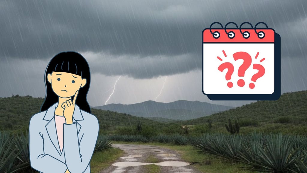 ¿Cuándo termina la temporada de lluvias en México este 2025? Esto dice el SMN