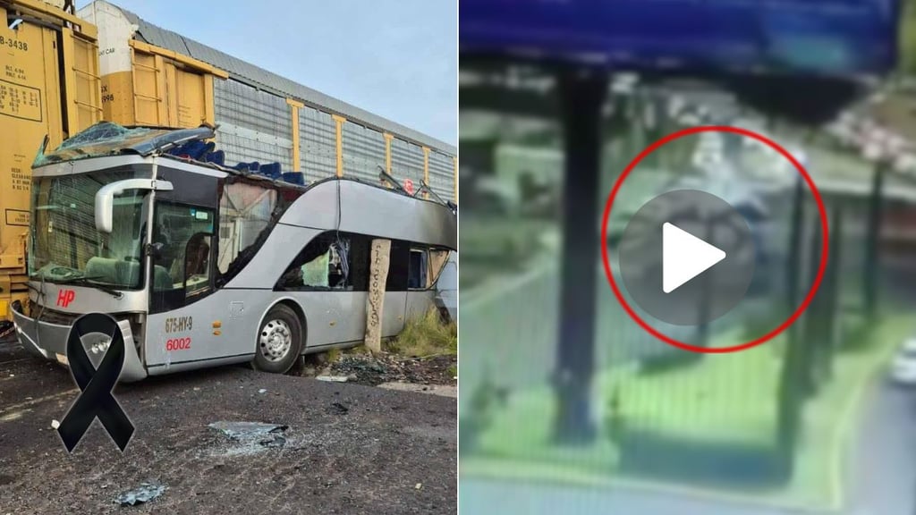 Accidente de tren y autobús de pasajeros deja al menos 8 muertos y 45 heridos | VIDEO