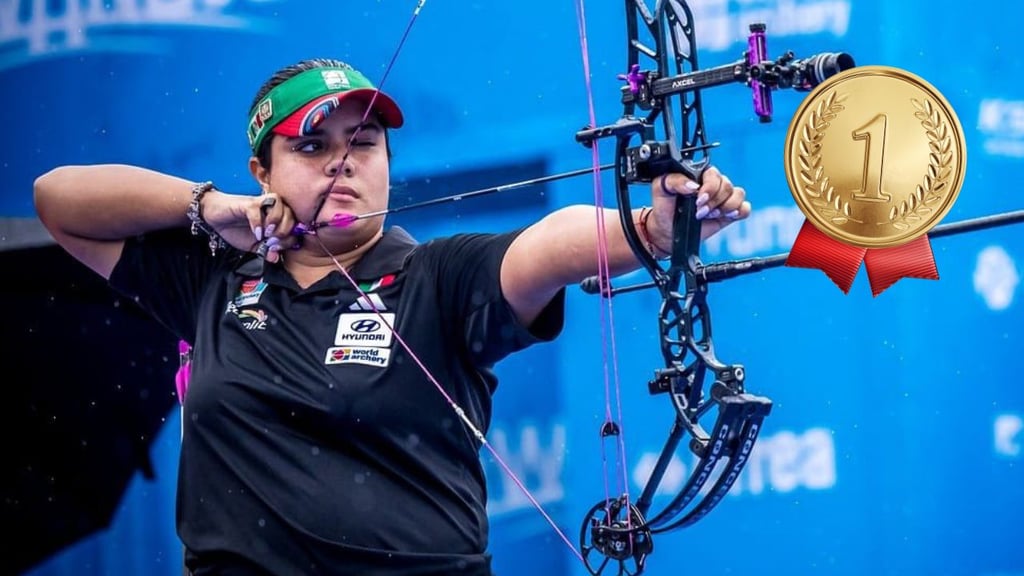 Andrea Becerra logra el oro en el Campeonato Mundial de Tiro con Arco Gwangju 2025